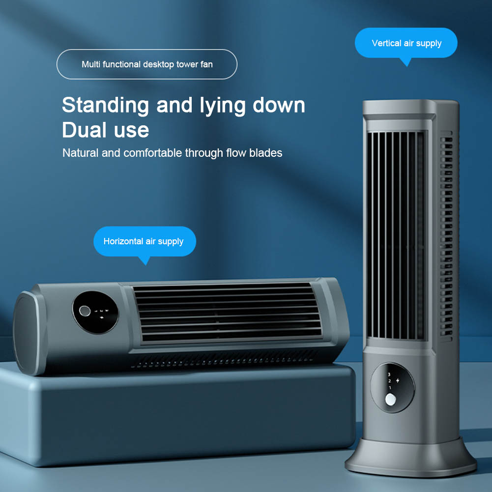 Mini Wind Turbine Vertical - Ventilatore a torre portatile Raffreddamento orizzontale