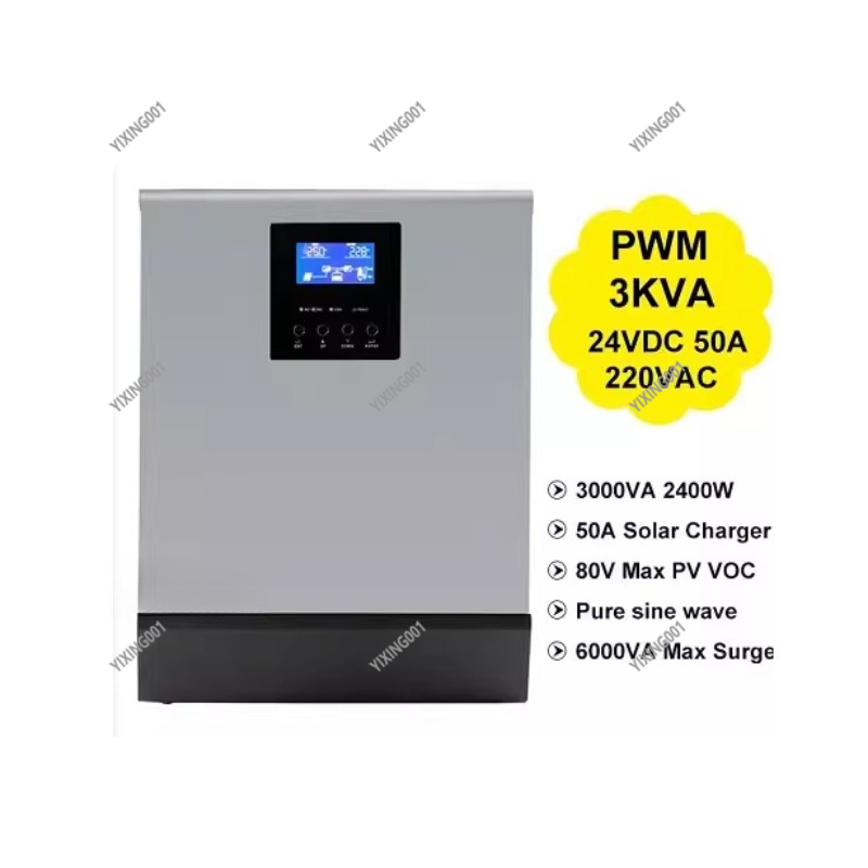 Mppt Charge Controller - Inverter Solare 3KVA/2400W 24V - Regolatore