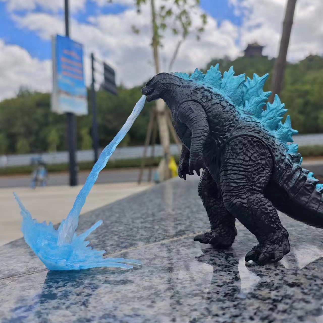 Nuova action figure Godzilla B - Renewable Energy Kids recensione e prezzo