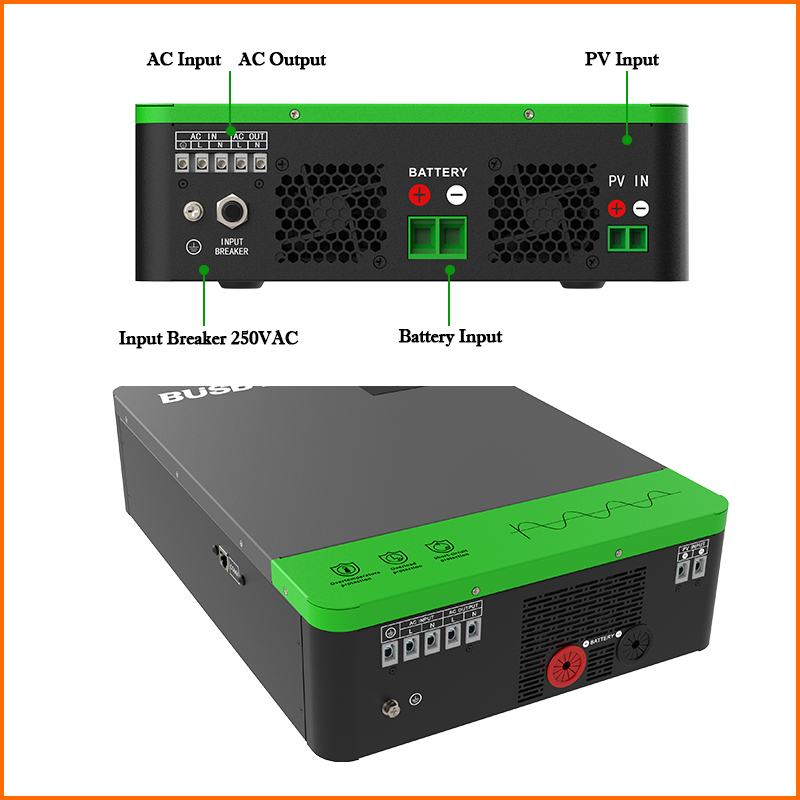 4.2KW 6.2KW Inverter solari ib - Mppt Charge Controller recensione e prezzo