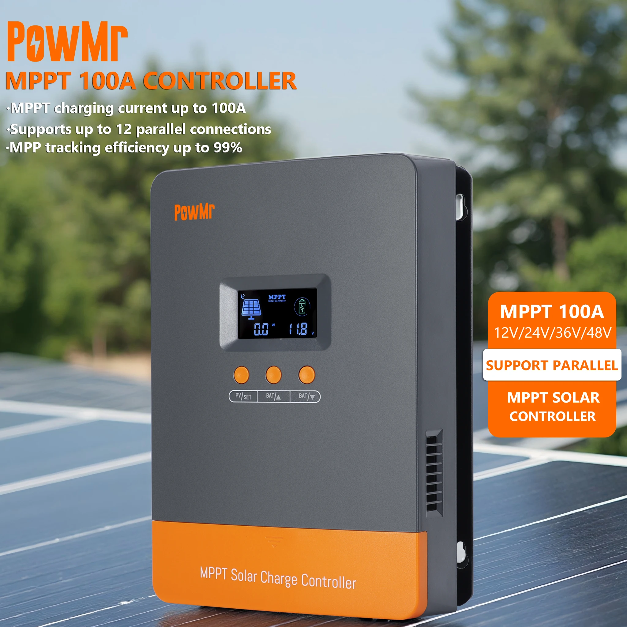 PowMr Regolatore di Carica Sol - Mppt Charge Controller recensione e prezzo
