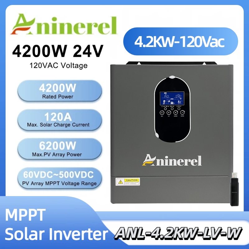 Inverter solare ibrido Aninere - Mppt Charge Controller recensione e prezzo